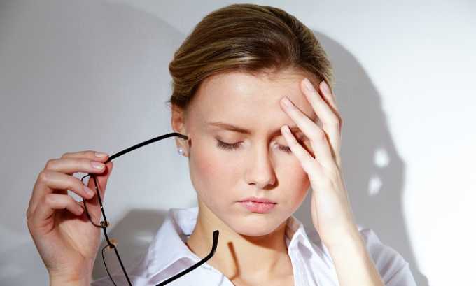 Одним из симптомов поражения ЦНС является мигрень