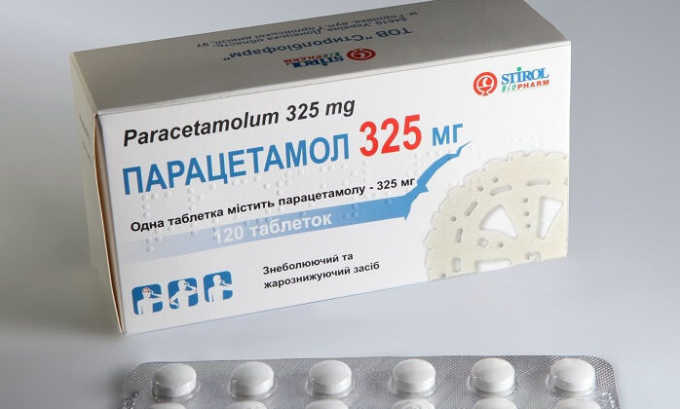 В составе комплексной терапии для стабилизации состояния больного используют препарат Парацетамол