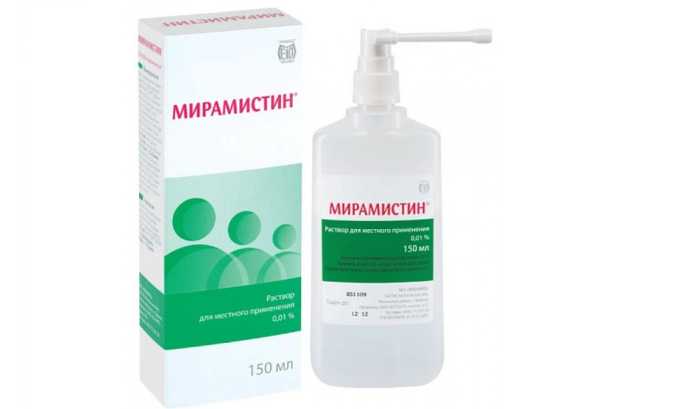 Мирамистин действует как антисептик и восстанавливает микрофлору
