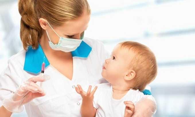 Уберечь ребенка от заболевания можно только посредством вакцинации