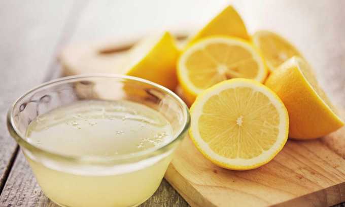 3-5 раз в день смазывать следы от Фукорцина свежевыжатым соком лимона